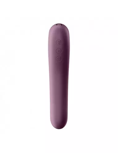 Dual Kiss wine red Vibrátor Nonfiguratív vibrátorok Satisfyer