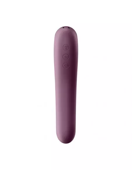 Dual Kiss wine red Vibrátor Nonfiguratív vibrátorok Satisfyer Dual Kiss wine red Vibrátor Nonfiguratív vibrátorok Satisfyer