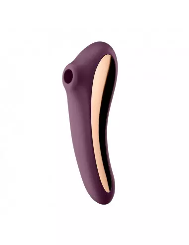 Dual Kiss wine red Vibrátor Nonfiguratív vibrátorok Satisfyer