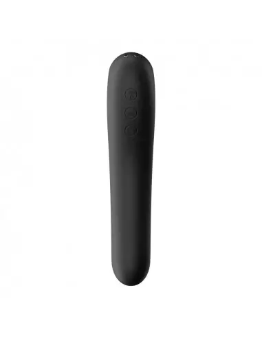 Dual Kiss black Vibrátor Nonfiguratív vibrátorok Satisfyer