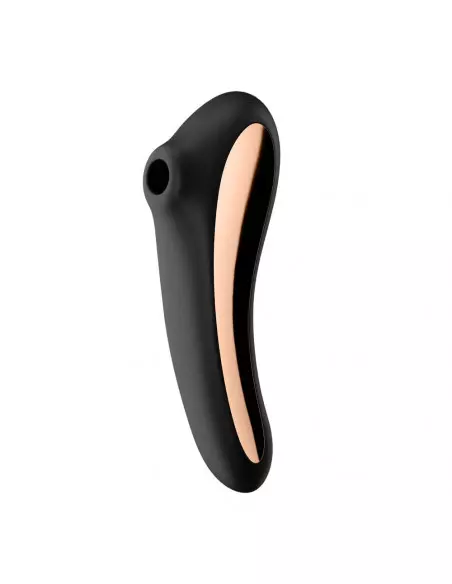 Dual Kiss black Vibrátor Nonfiguratív vibrátorok Satisfyer