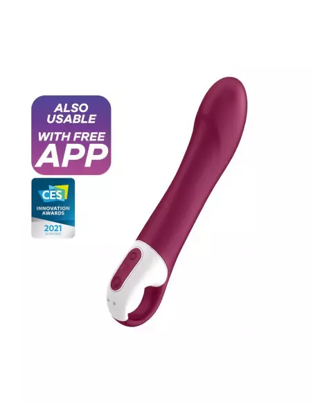 Big Heat Okos Vibrátor Okos vibrátorok Satisfyer Big Heat Okos Vibrátor Okos vibrátorok Satisfyer