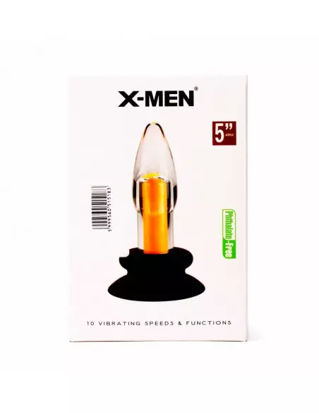 X-MEN 10 Speeds Vibrating Plug Fenékdugó Fenékdugók X-Men X-MEN 10 Speeds Vibrating Plug Fenékdugó Fenékdugók X-Men