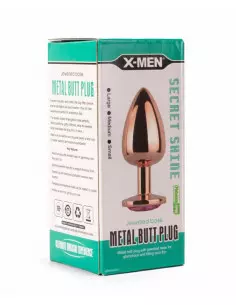 X-MEN Secret Shade Metal Fenékdugó Rose L Fenékdugók X-Men