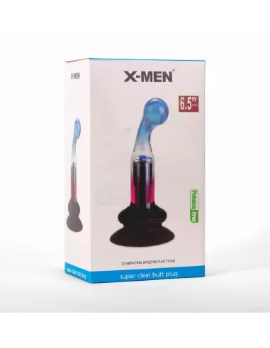 X-MEN 10 Speeds Vibrating Gpot Plug 2 Fenékdugó Fenékdugók X-Men