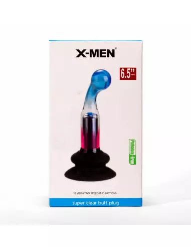 X-MEN 10 Speeds Vibrating Gpot Plug 2 Fenékdugó Fenékdugók X-Men