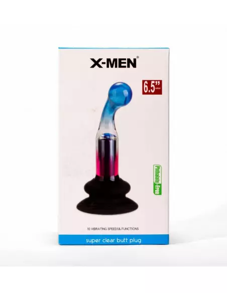 X-MEN 10 Speeds Vibrating Gpot Plug 2 Fenékdugó Fenékdugók X-Men X-MEN 10 Speeds Vibrating Gpot Plug 2 Fenékdugó Fenékdugók X-Men
