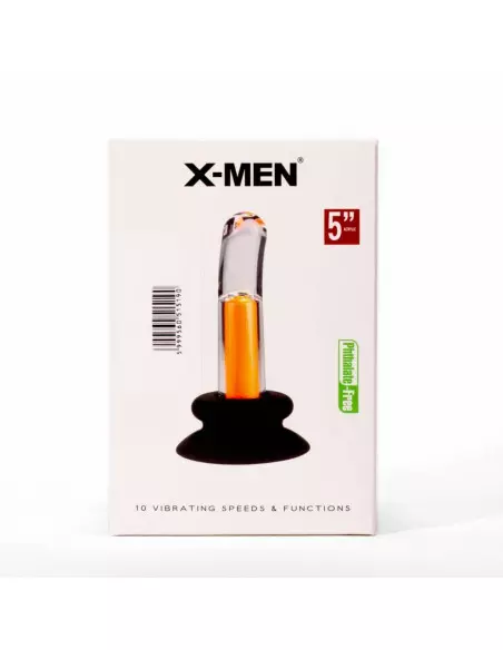 X-MEN 10 Speeds Vibrating Gpot Plug 1 Fenékdugó Fenékdugók X-Men
