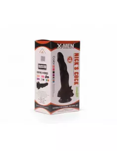X-MEN Nick's 7" Cock Black Dildó Dongok - Dildók X-Men