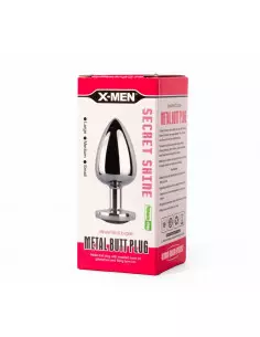 X-MEN Secret Shade Metal Fenékdugó Red L Fenékdugók X-Men