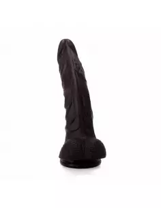 X-MEN 7.9" Silicone Dildó Black Dongok - Dildók X-Men 2