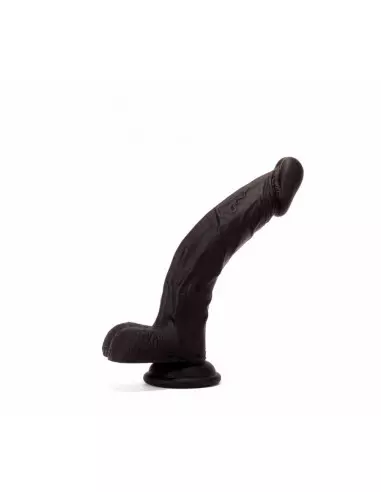 X-MEN 7.9" Silicone Dildó Black Dongok - Dildók X-Men