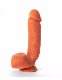 X-MEN 8.5" Dildó Colours Pleasure Flesh 3 Dongok - Dildók X-Men 2