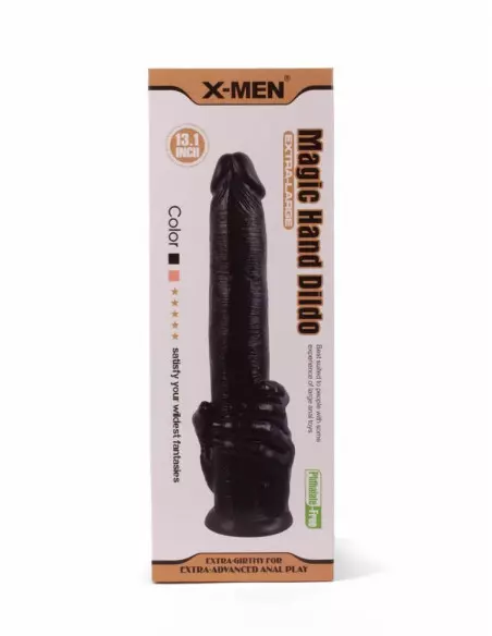 X-MEN 13.1" Magic Hand Dildo Fenékdugó Fenékdugók X-Men X-MEN 13.1" Magic Hand Dildo Fenékdugó Fenékdugók X-Men