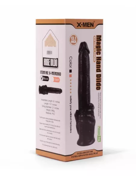 X-MEN 13.1" Magic Hand Dildo Fenékdugó Fenékdugók X-Men