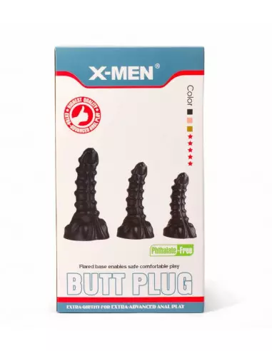 X-MEN Monster Plug 3 M Fenékdugó Fenékdugók X-Men