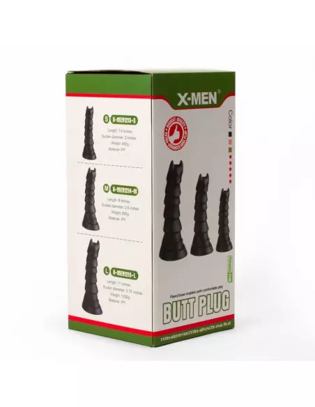 X-MEN Monster Plug 2 L Fenékdugó Fenékdugók X-Men