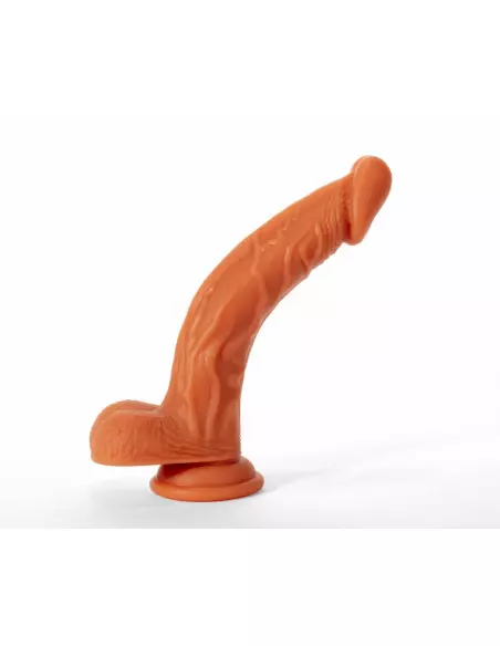 X-MEN 7.9" Silicone Dildó Flesh Dongok - Dildók X-Men