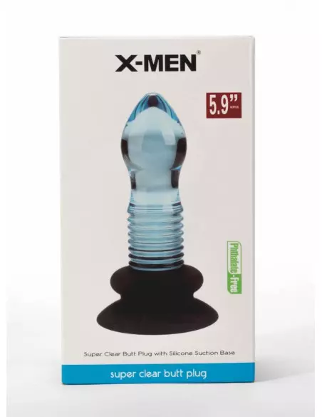 X-MEN Sharp Top 5.9" Fenékdugó Fenékdugók X-Men X-MEN Sharp Top 5.9" Fenékdugó Fenékdugók X-Men