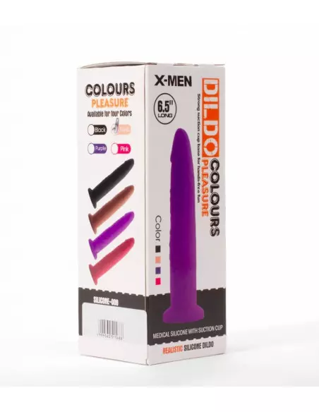 X-MEN 6.5" Dildó Colours Pleasure Flesh 2 Dongok - Dildók X-Men