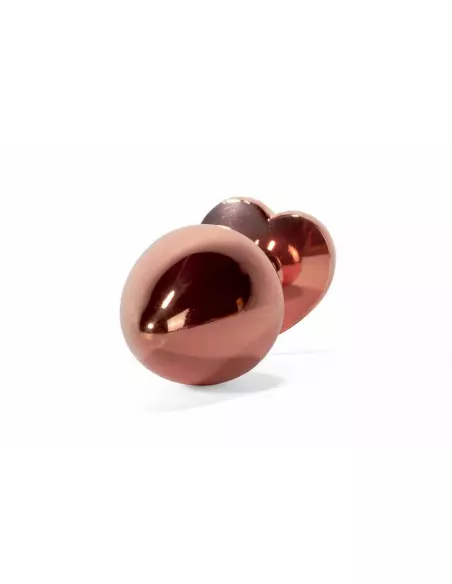X-MEN Secret Shine Metal Fenékdugó Rose Gold Heart L Fenékdugók X-Men