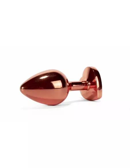 X-MEN Secret Shine Metal Fenékdugó Rose Gold Heart L Fenékdugók X-Men