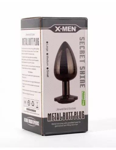 X-MEN Secret Shine Metal Gun Colour S Fenékdugó Fenékdugók X-Men