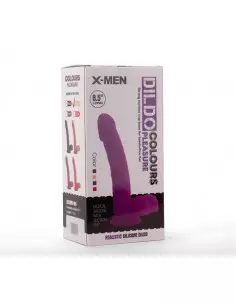 X-MEN 8.5" Dildó Colour Pleasure Flesh 1 Dongok - Dildók X-Men