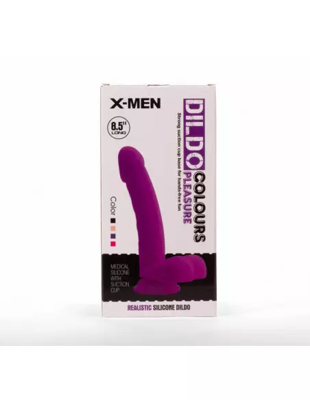 X-MEN 8.5" Dildó Colour Pleasure Flesh 1 Dongok - Dildók X-Men X-MEN 8.5" Dildó Colour Pleasure Flesh 1 Dongok - Dildók X-Men