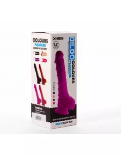 X-MEN 8.5" Dildó Colours Pleasure Flesh 2 Dongok - Dildók X-Men