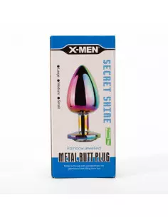 X-MEN Secret Shine Metal Fenékdugó Rainbow L Fenékdugók X-Men