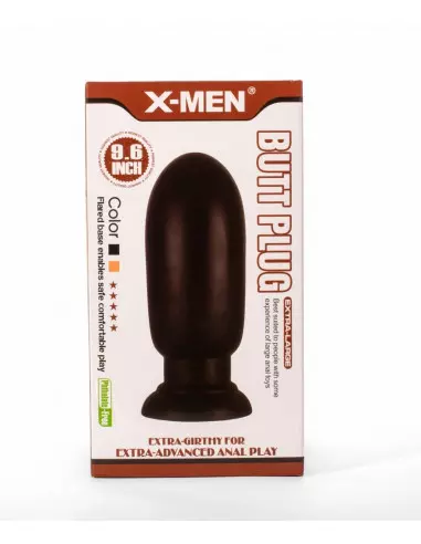 X-MEN 9.6" Huge Black 1 Fenékdugó Fenékdugók X-Men