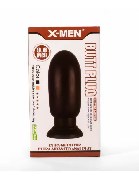 X-MEN 9.6" Huge Black 1 Fenékdugó Fenékdugók X-Men