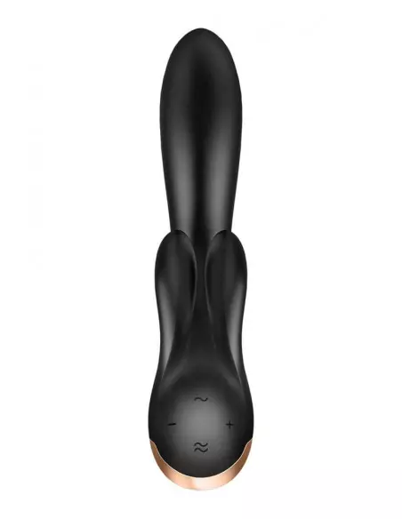 Double Flex black Okos Vibrátor Okos vibrátorok Satisfyer Double Flex black Okos Vibrátor Okos vibrátorok Satisfyer