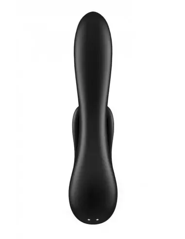 Double Flex black Okos Vibrátor Okos vibrátorok Satisfyer