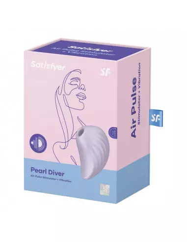 Pearl Diver violet Csiklóizgató Csiklóizgatók Satisfyer