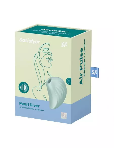 Pearl Diver mint Csiklóizgató Csiklóizgatók Satisfyer