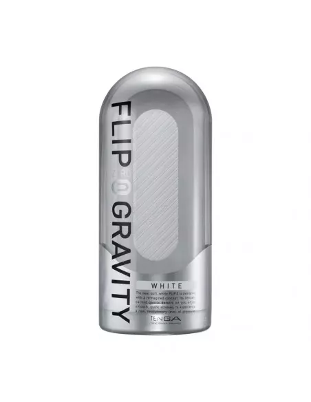 FLIP ZERO GRAVITY WHITE Maszturbátor Férfi maszturbátorok Tenga