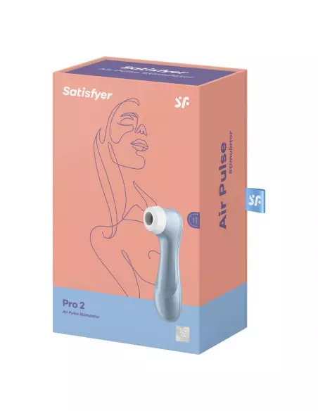 Satisfyer Pro 2 blue Csiklóizgató Csiklóizgatók Satisfyer