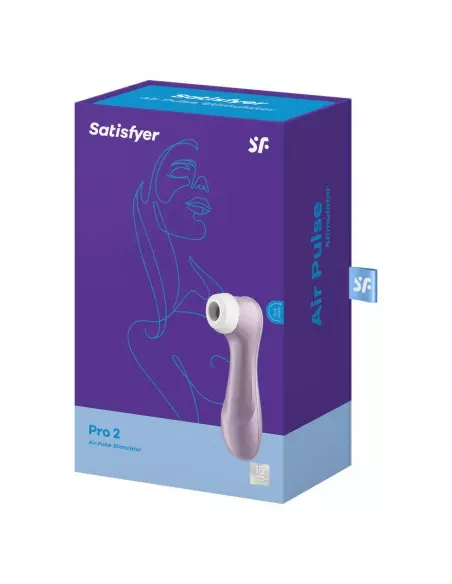 Satisfyer Pro 2 violet Csiklóizgató Csiklóizgatók Satisfyer