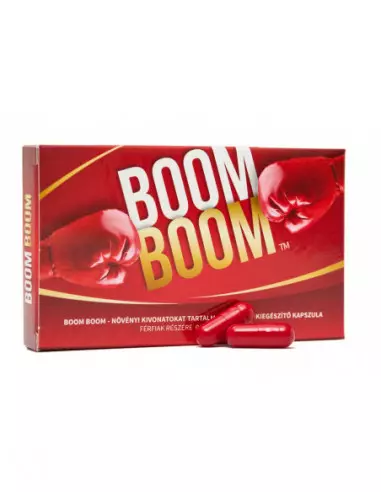 Boom boom - Potencia Növelő 2 db Serkentők - Vágyfokozók Boom boom