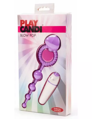 Play Candi Blow Pop (Boxed) Péniszgyűrű Péniszgyűrűk - Mandzsetták Outlet