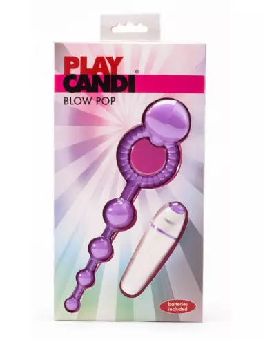Play Candi Blow Pop (Boxed) Péniszgyűrű Péniszgyűrűk - Mandzsetták Outlet