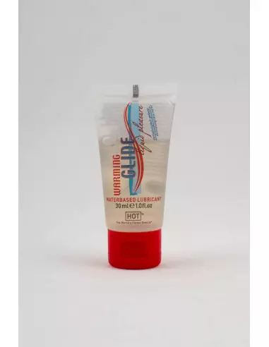 HOT Warming Glide Liquid Pleasure - waterbased lubricant 30 ml Vízbázisú síkosítók Hot