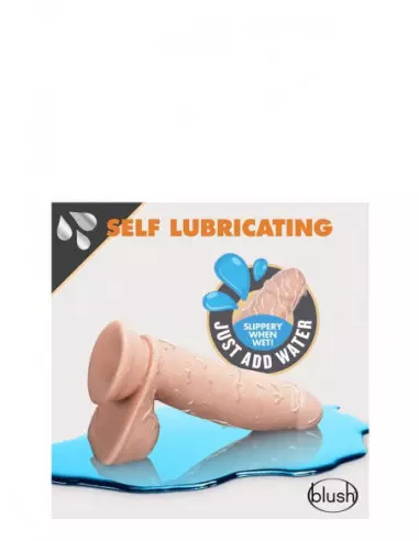 DR. SKIN 7INCH SELF LUBRICATING Dildó Dongok - Dildók Blush