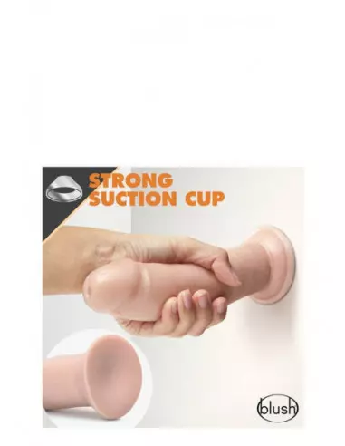 DR. SKIN 8INCH SELF LUBRICATING Dildó Dongok - Dildók Blush