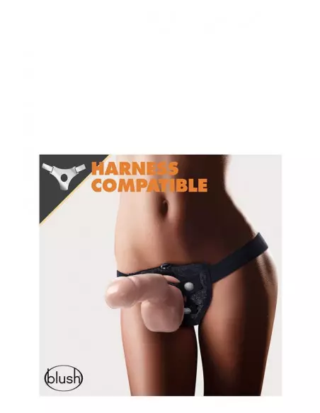 DR. SKIN 8.5INCH SELF LUBRICATING Dildó Dongok - Dildók Blush