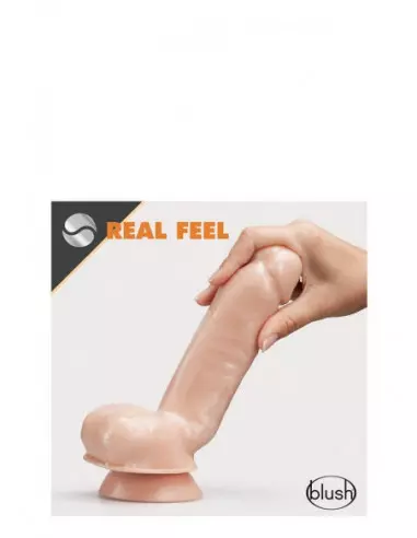 DR. SKIN 8.5INCH SELF LUBRICATING Dildó Dongok - Dildók Blush