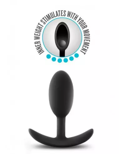 ANAL ADVENTURES VIBRA SLIM PLUG - MEDIUM Fenékdugó Fenékdugók Blush