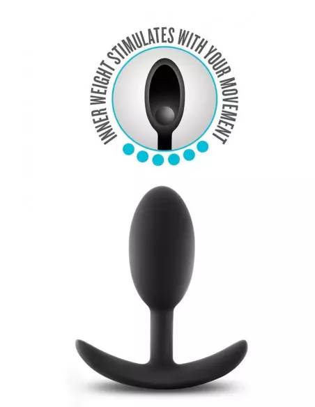 ANAL ADVENTURES VIBRA SLIM PLUG - MEDIUM Fenékdugó Fenékdugók Blush